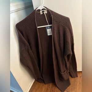 Target Women's Brown Cardigan Sweater